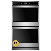 8.6 Cu. Ft. Smart Double Convection Wall Oven With Air Fry, When Connected