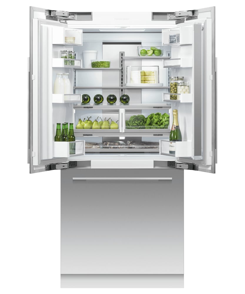 French Door Built In Refrigerator