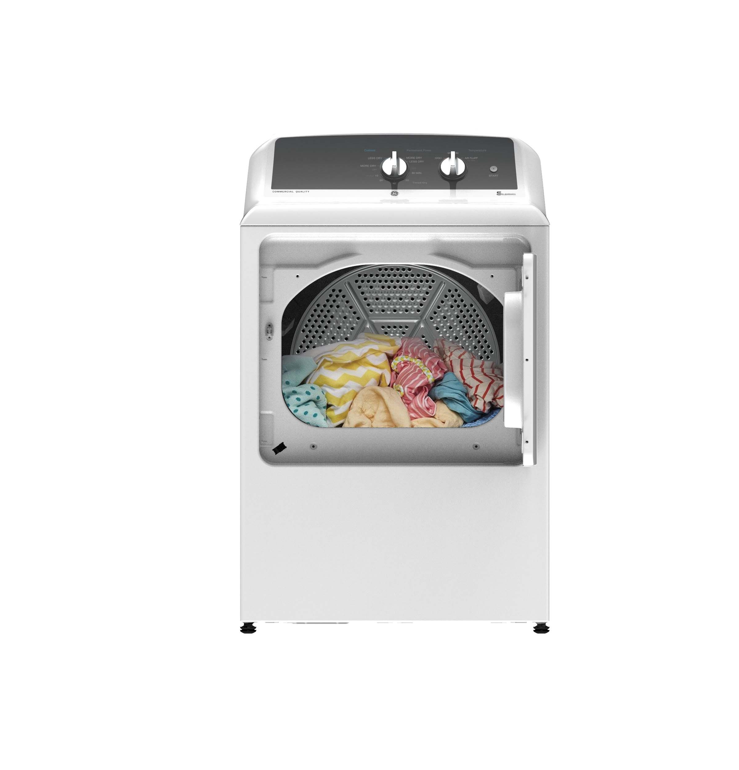 GE Appliances Laundry Top Load Matching Electric Dryer