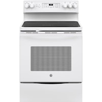 GE(R) 30" Free-Standing Electric Convection Range