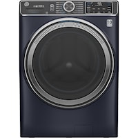 GE® 5.8 cu. ft. (IEC) Capacity Washer with Built-In Wifi Sapphire Blue