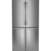 Ge Profile(Tm) Series Energy Star(R) 28.4 Cu. Ft. Quad-Door Refrigerator With Dual-Dispense Autofill Pitcher