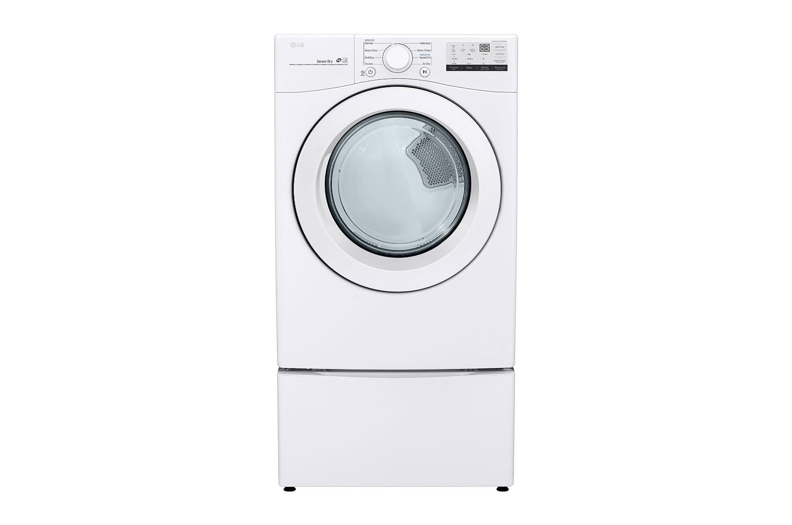 Lg dlg3401w deals clothes dryer