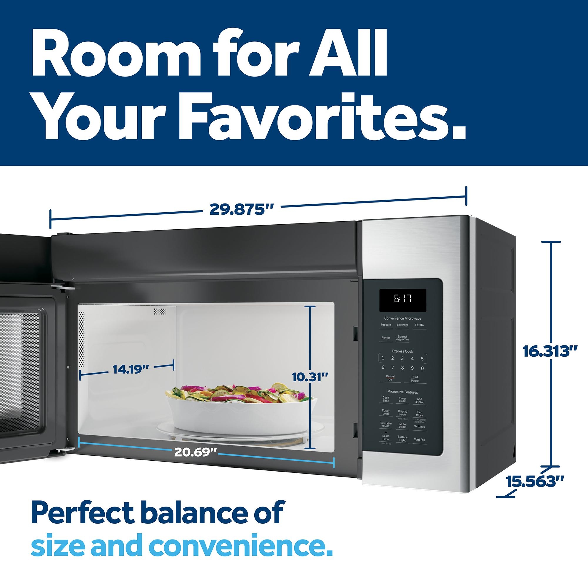 GE Appliances Microwave Over The Range Microwave