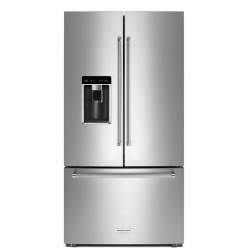 23.8 Cu. Ft. 36" Counter-Depth French Door Platinum Interior Refrigerator With Printshield™ Finish
