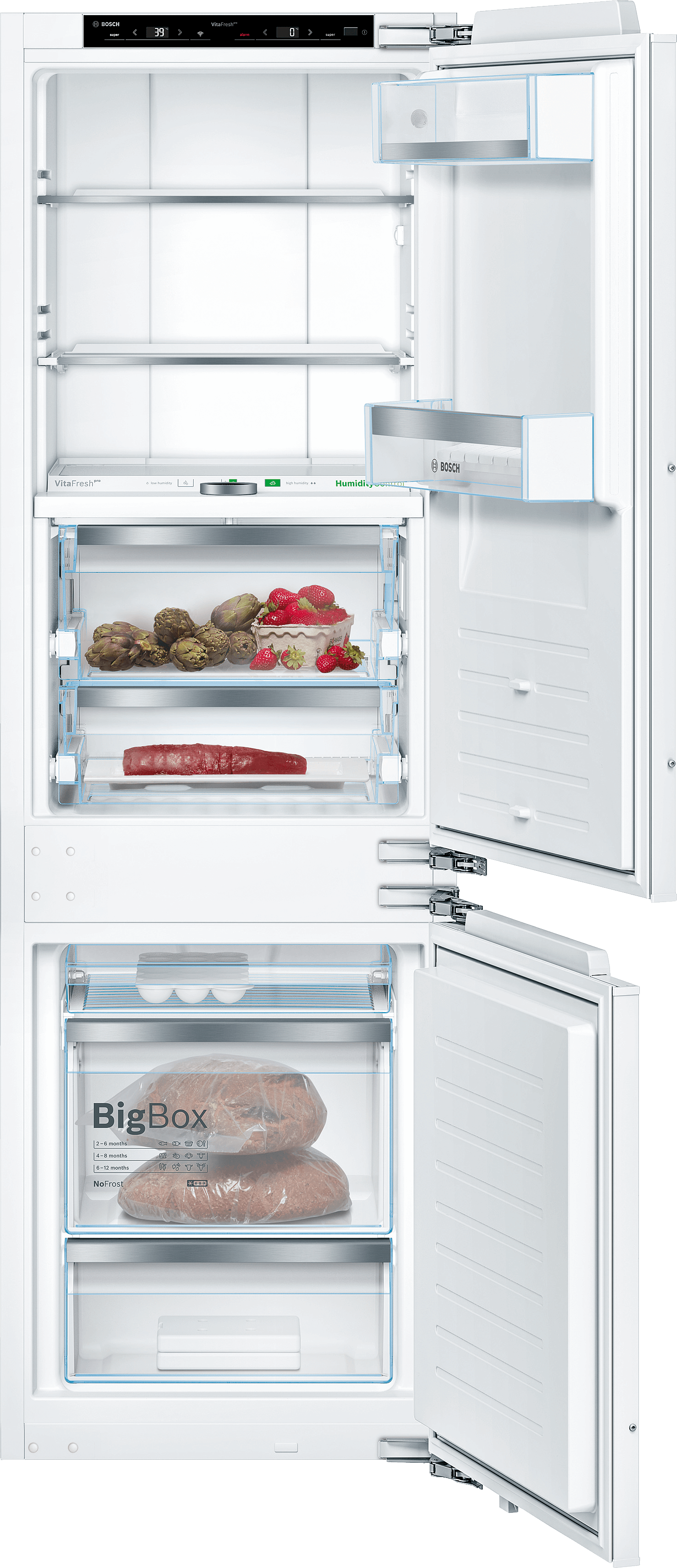 Bottom Freezer Built In Refrigerator