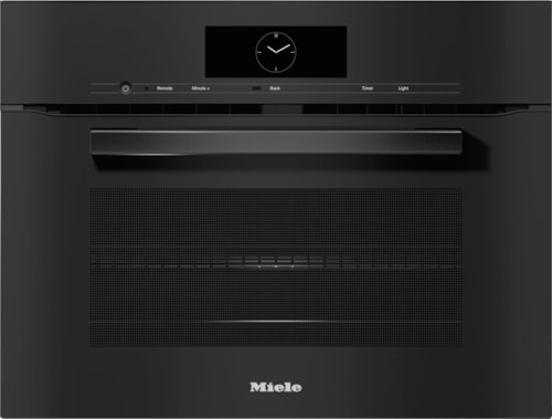 H 7840 Bm Am Obsidian Black - 24" Compact Speed Oven In A Perfectly Combinable Design With Automatic Programs And Roast Probe.
