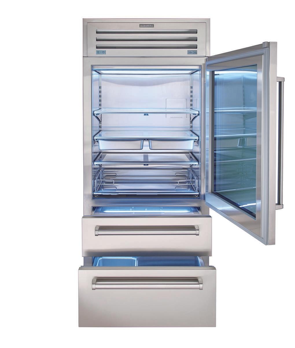 Sub-Zero Refrigerators Bottom Freezer Built In Refrigerator
