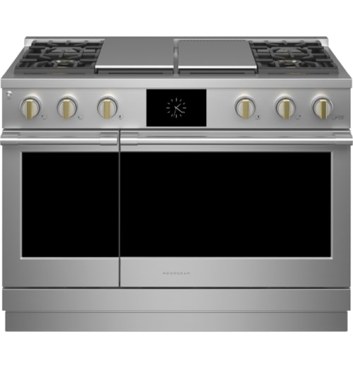 Monogram 48" Dual-Fuel Professional Range With 4 Burners, Grill, And Griddle