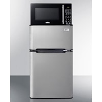 Microwave/Refrigerator-Freezer Combination With Allocator