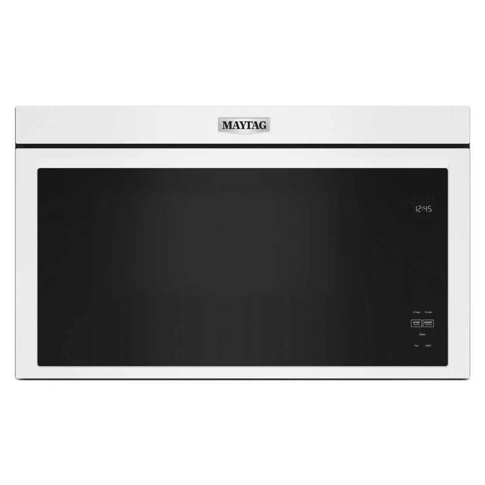 MMMF6030PW by Maytag - Over-the-Range Flush Built-In Microwave - 1.1 Cu.  Ft.