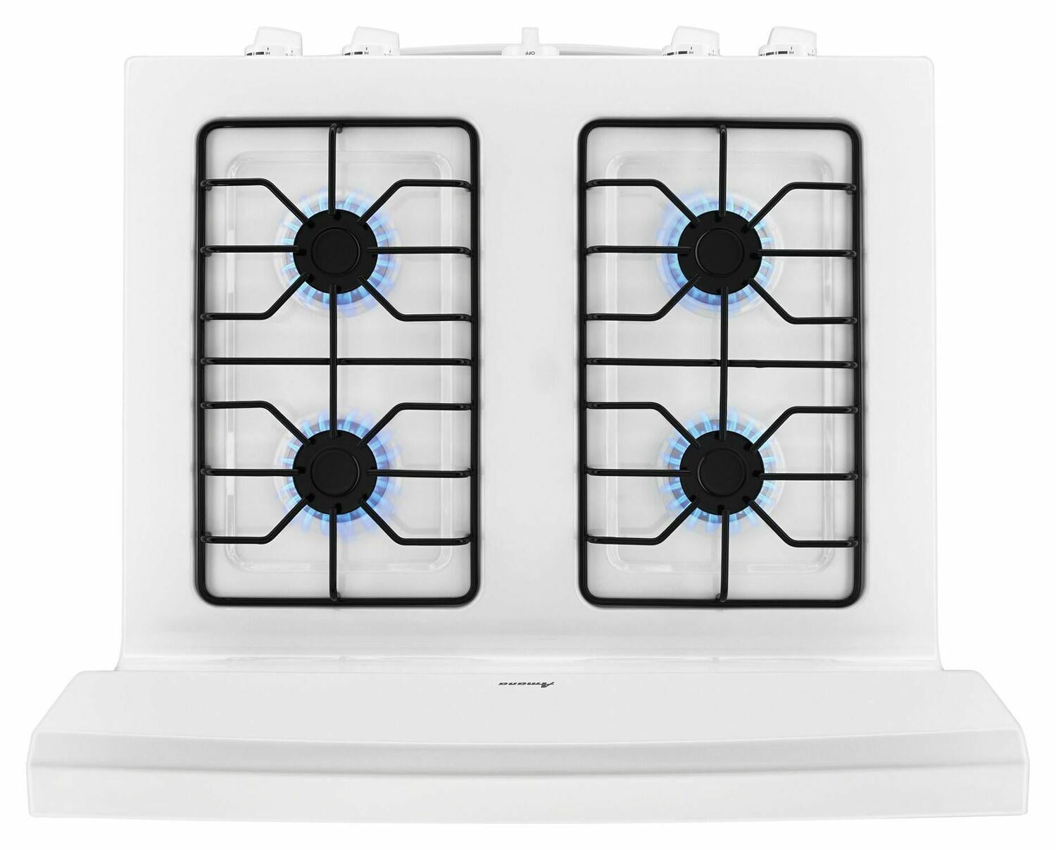 Amana AGR4230BAW 30inch Gas Range with EasyAccess(TM) Broiler Door