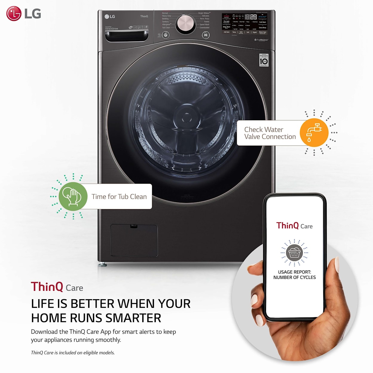 LG Appliances Laundry Washer