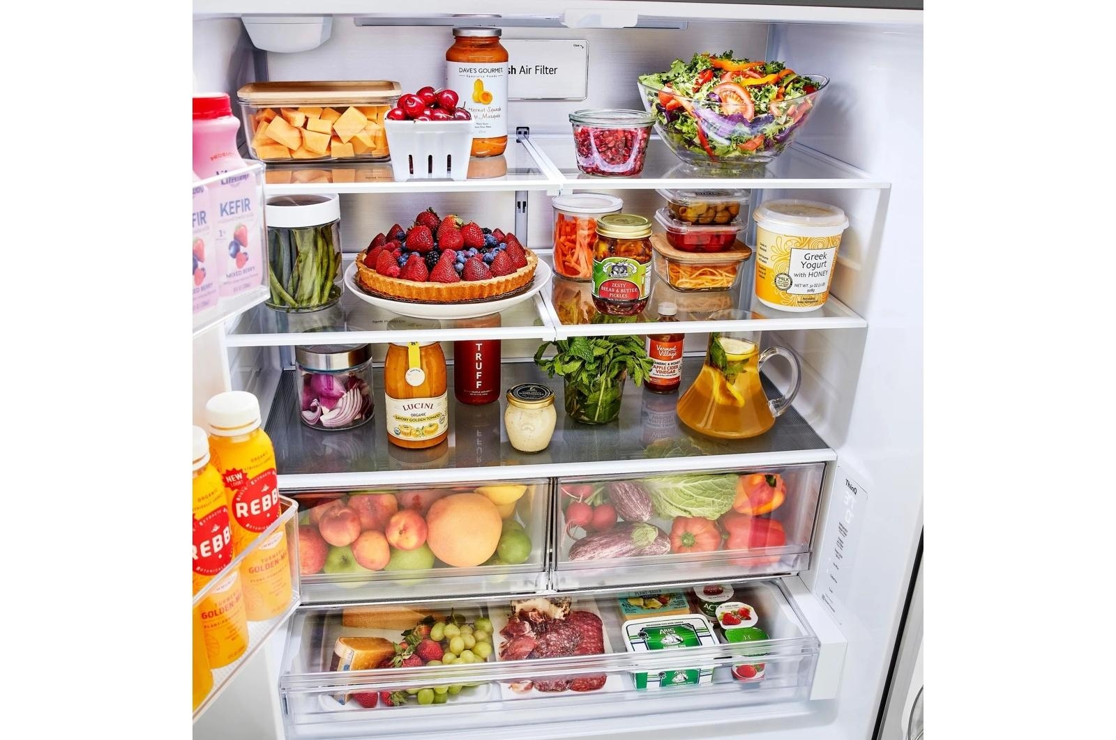 LG Refrigerators French Door Freestanding Refrigerator