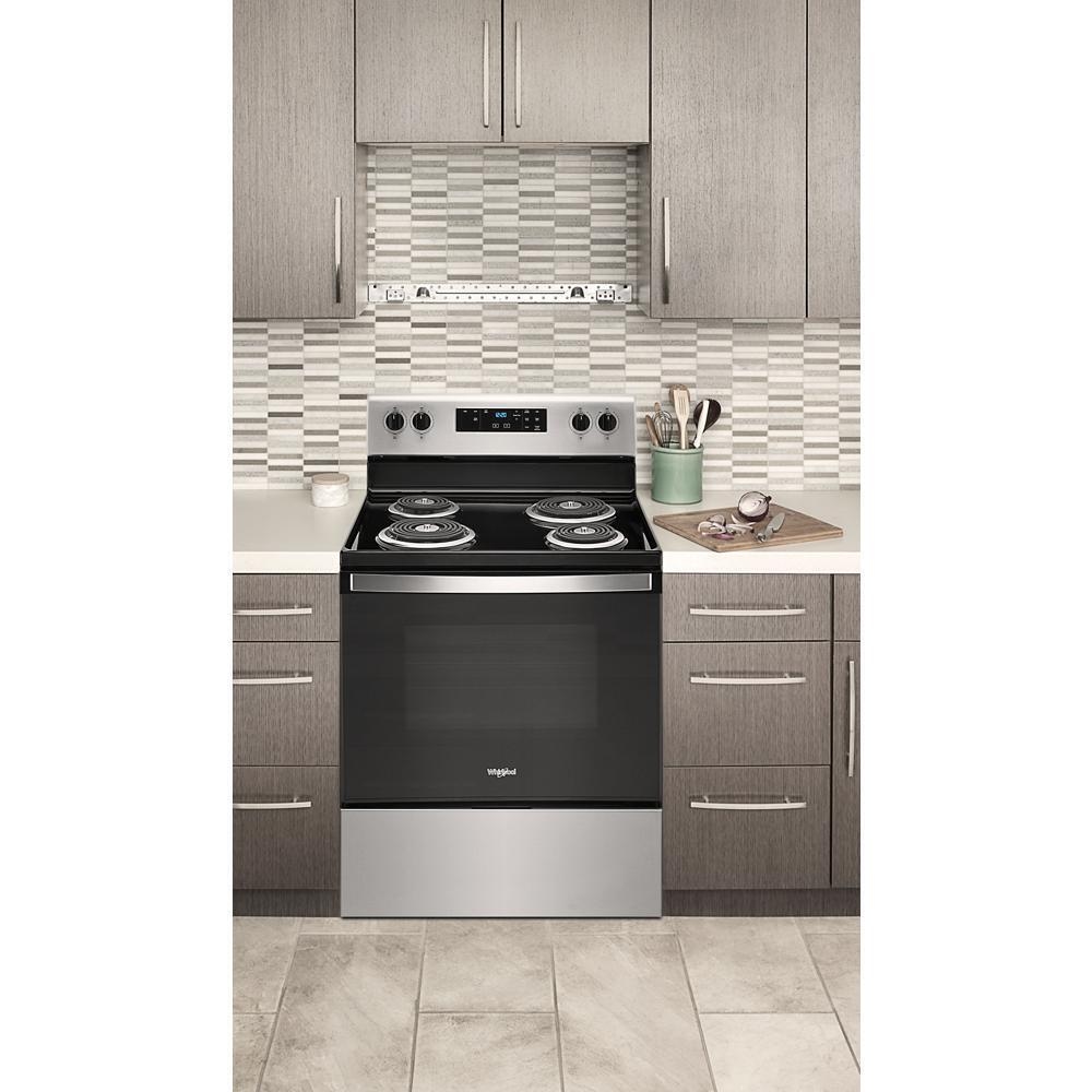 Whirlpool Electric Ranges 30" Freestanding Coil Electric Range