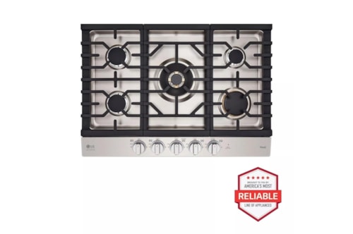 Lg Studio 30 Inch Ultraheat™ Gas Cooktop With Easyclean®