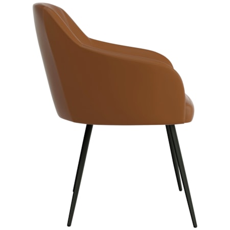 Harvey Park Occasional Chair Brown 3a