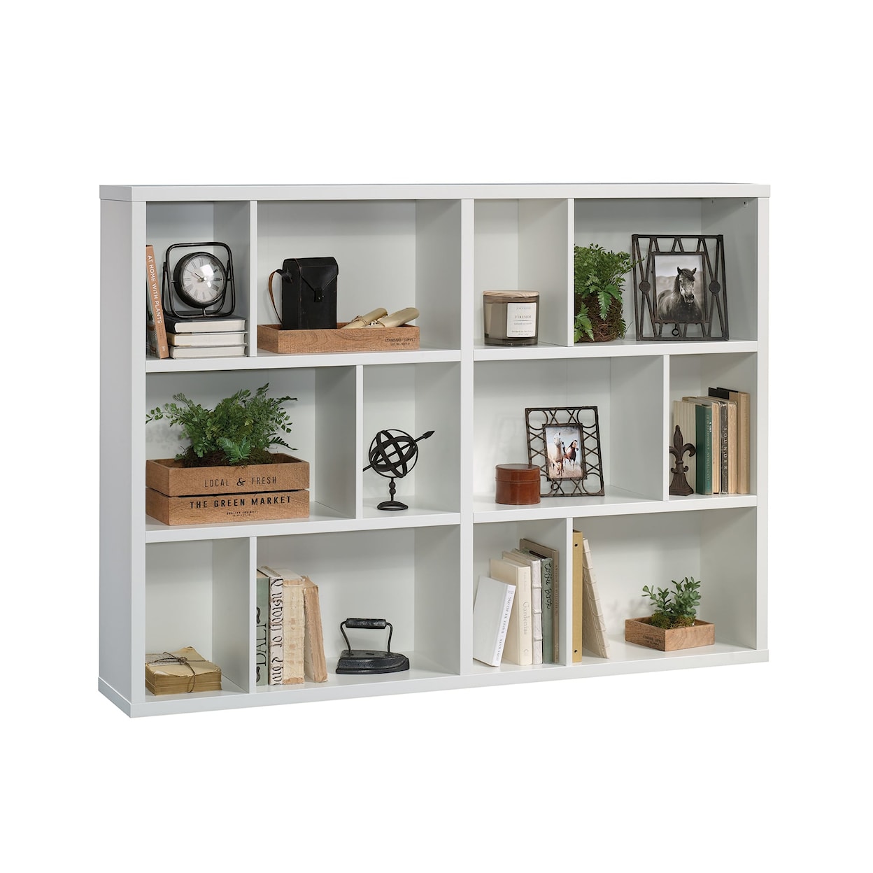Sauder Miscellaneous Storage Horizontal Cubby Bookcase