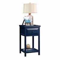 Cottage 1-Drawer Side Table with Lower Storage Shelf