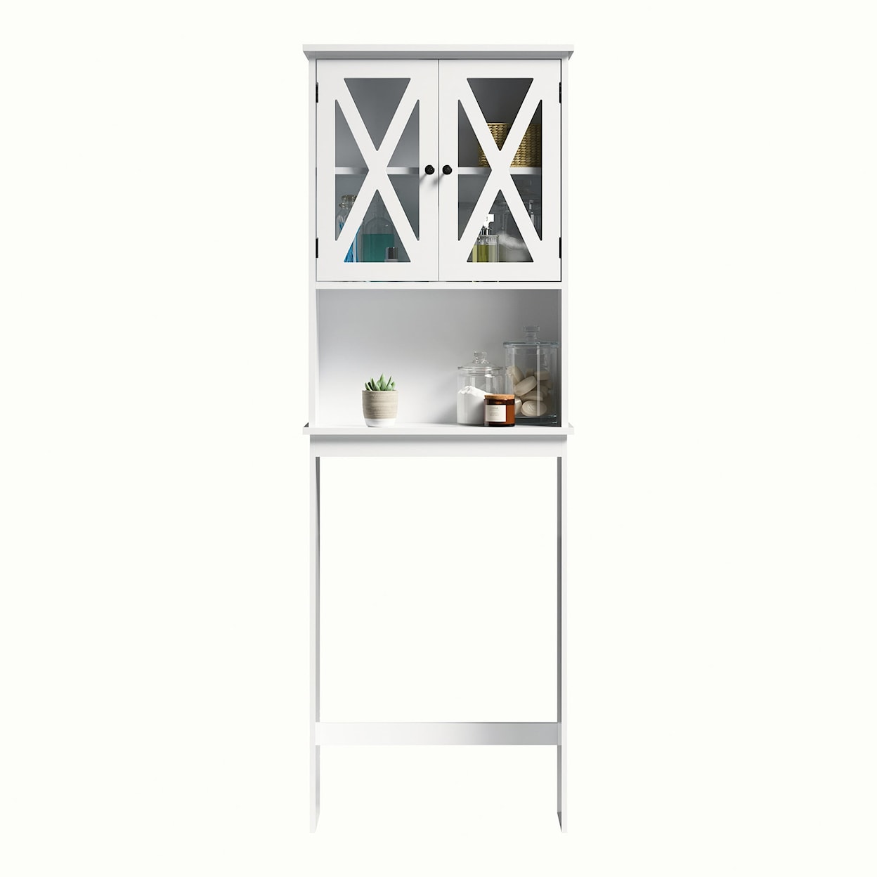 Sauder Cottage Road 2-Door Bathroom Etagere