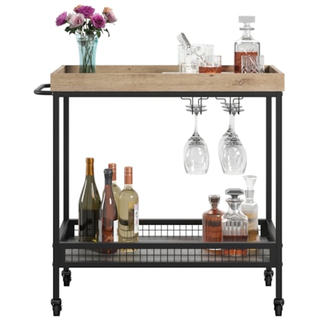 Rolling Bar Cart