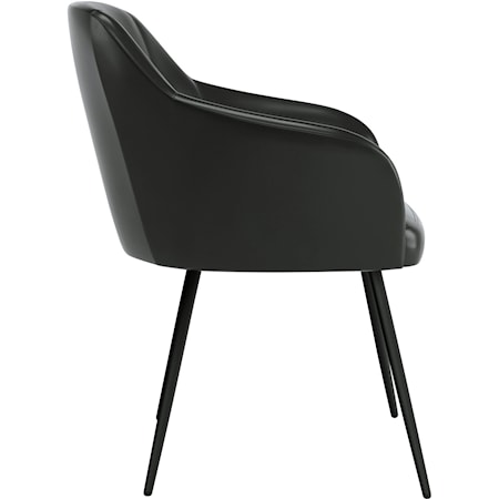 Harvey Park Occasional Chair Black 3a