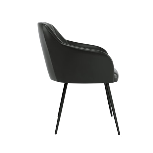 Harvey Park Occasional Chair Black 3a