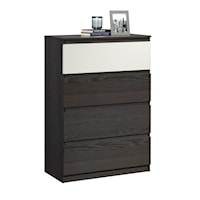 Contemporary Four-Drawer Chest of Drawers