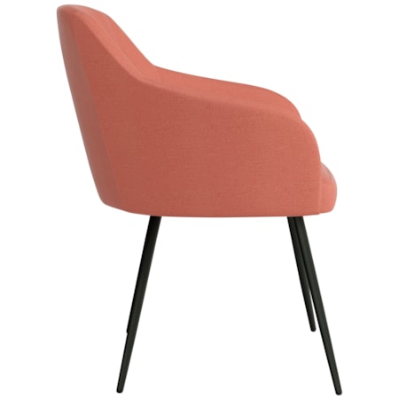 Harvey Park Occasional Chair Orange 3a