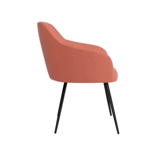 Harvey Park Occasional Chair Orange 3a