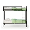 Sauder Boulevard Cafe Metal Bunk Bed