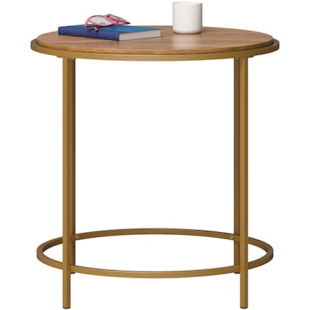 Int Lux Side Table Round Sindoori Mango