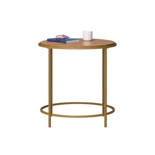 Int Lux Side Table Round Sindoori Mango