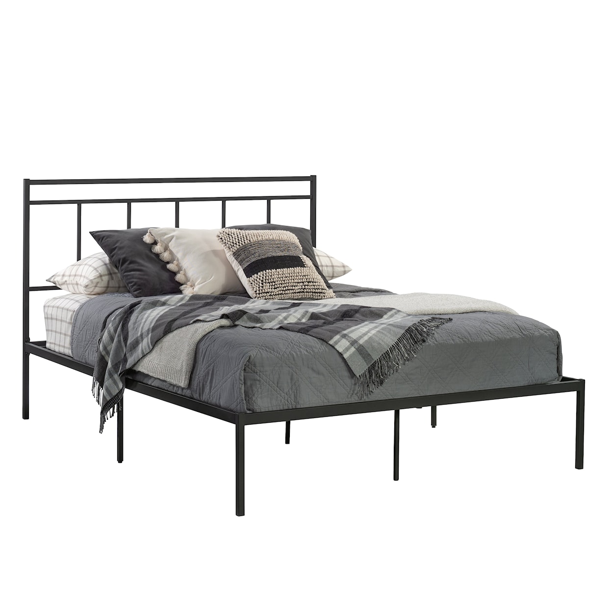 Sauder Cannery Bridge Queen Platform Bed