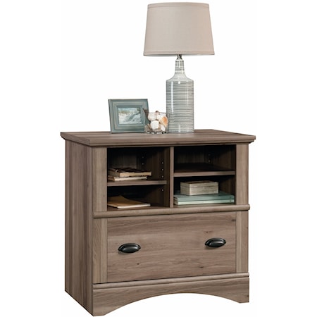 Cottage Lateral File Cabinet with Locking Drawer