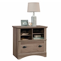 Cottage Lateral File Cabinet with Locking Drawer