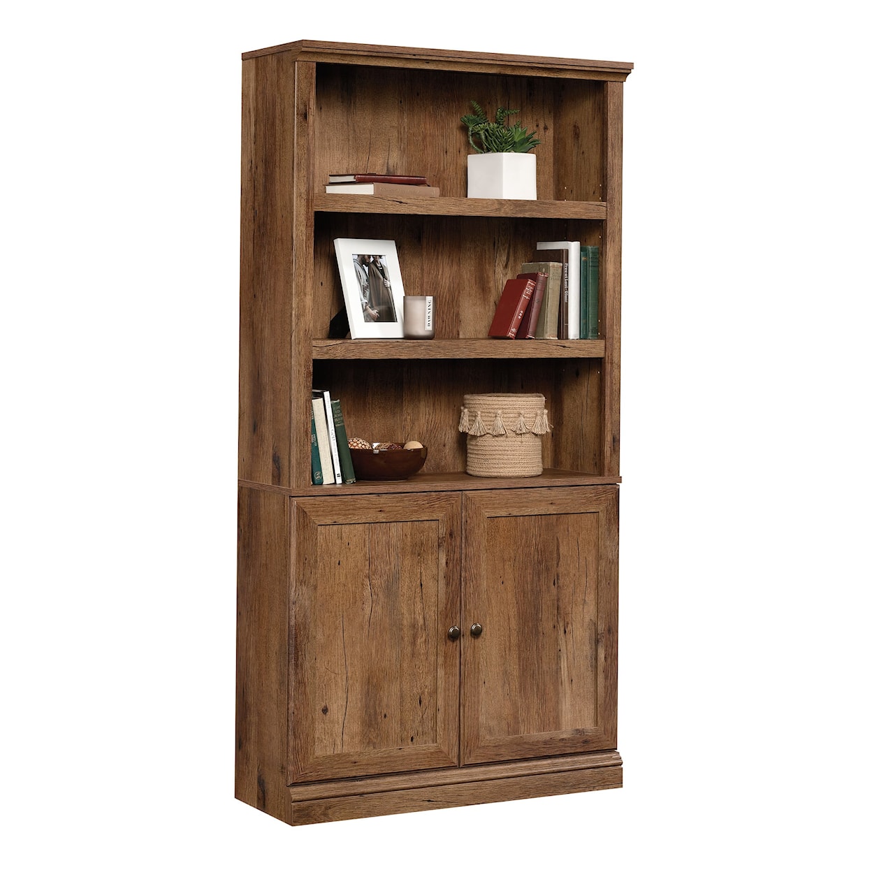 Sauder Miscellaneous Storage Bookcase with Doors