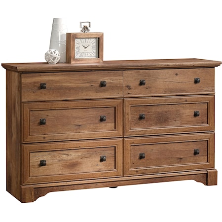 Traditional 6-Drawer Dresser