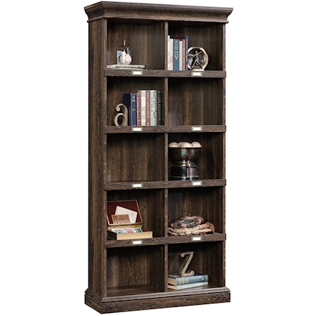 Tall Bookcase with Open Shelving