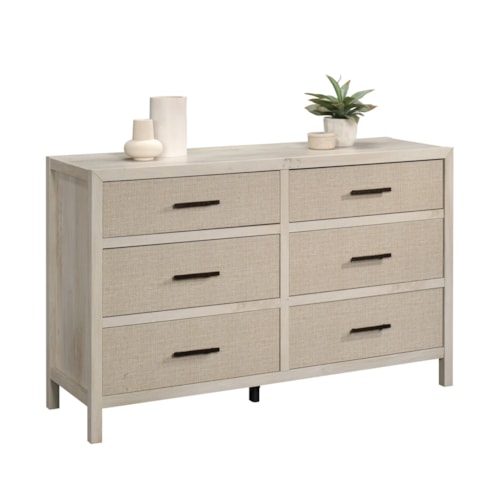 Cottage Six-Drawer Bedroom Dresser