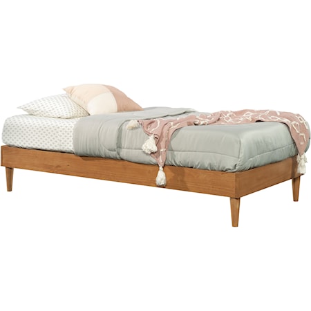 Farmhouse Twin Platform Bed Frame