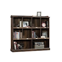 Contemporary Small Cubby Bookcase with Top Display Shelf