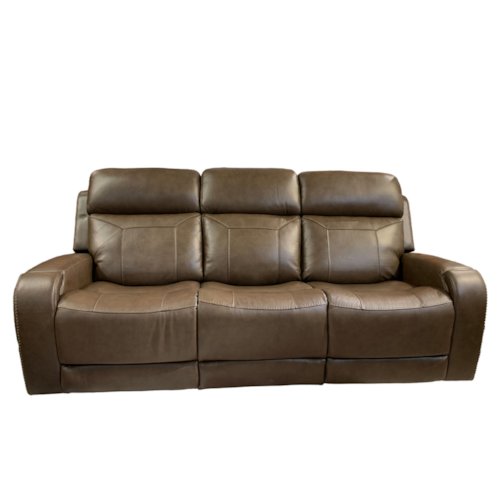 Casual Zero Gravity Triple Power Home Theater Sofa with Heat and Massage