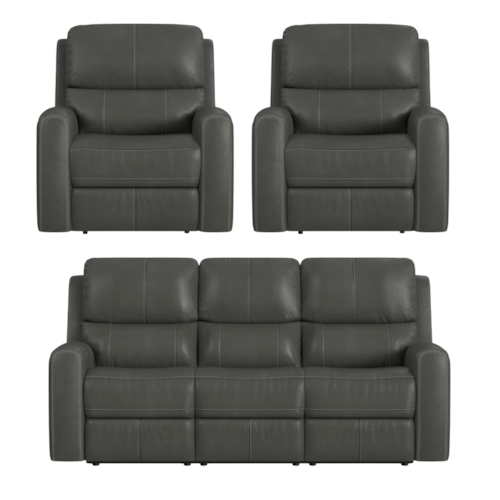 Transitional 3-Piece Living Room Set