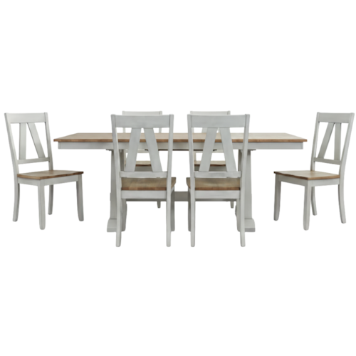 Lindsey Farm 7-Piece Dining Set
