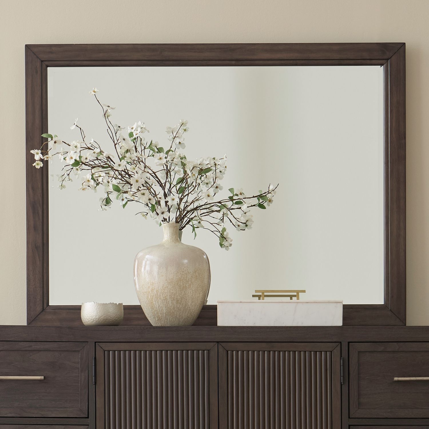 Liberty Furniture Modern Edge Landscape Dresser Mirror