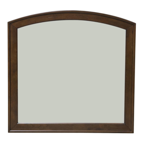 Arch Top Dressing Chest Mirror with Bevel