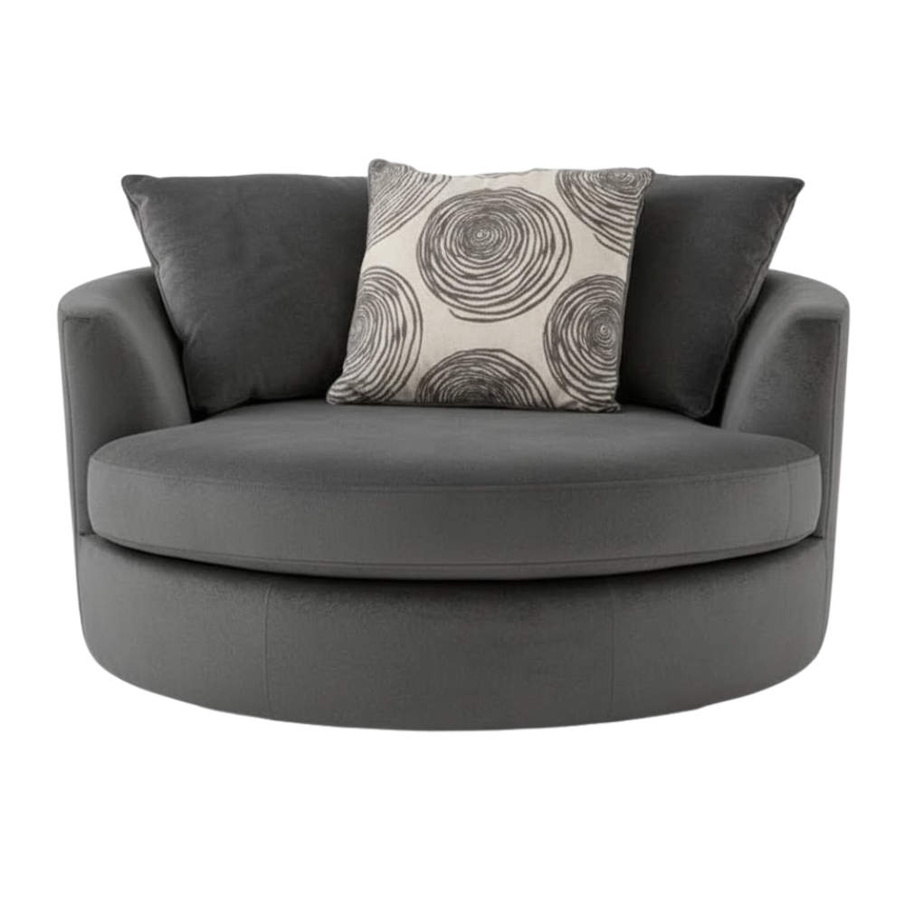 Transitional Swivel Chair