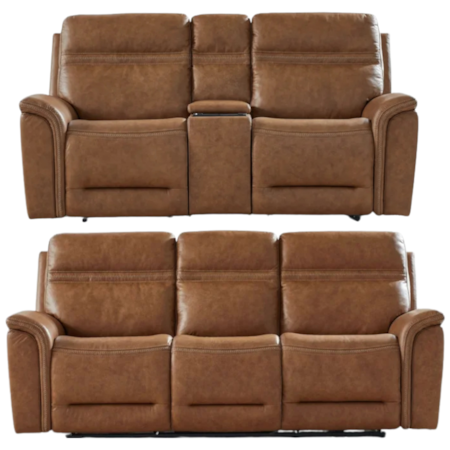 Power Sofa and Loveseat Set