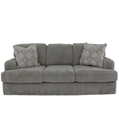 Casual Sofa with Track Arms